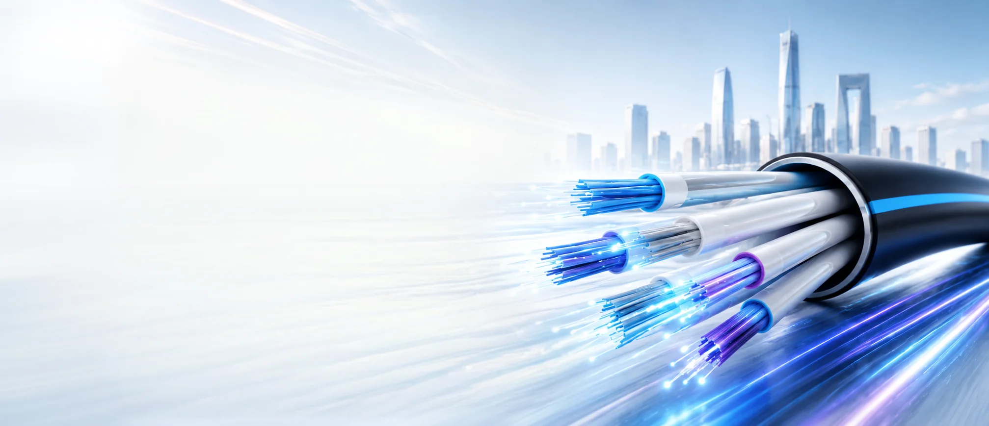 Fibre optic cables for telecommunications network infrastructure
